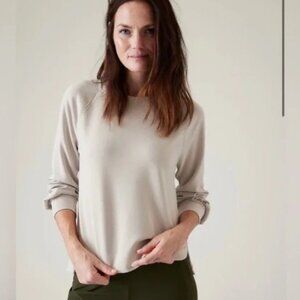 Athleta Seasoft Scoop-Neck Sweatshirt - XS